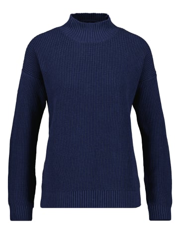 Ragman Strickpullover Stehkragen in Marine