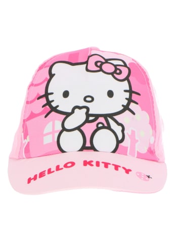 COFI 1453 Hello Kitty Stylische Kappe Baseballcap für Kinder in Rosa