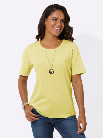 WITT WEIDEN Kurzarmshirt in zitrone