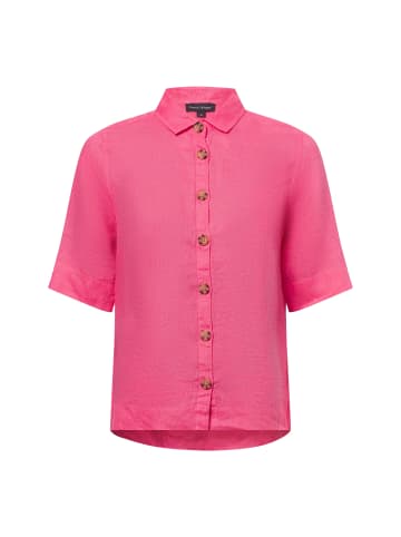 Franco Callegari Leinenbluse in pink - 0052