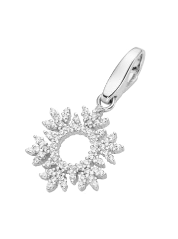 Giorgio Martello Milano Charm Eiskristall Mit Zirkonia in Weiss