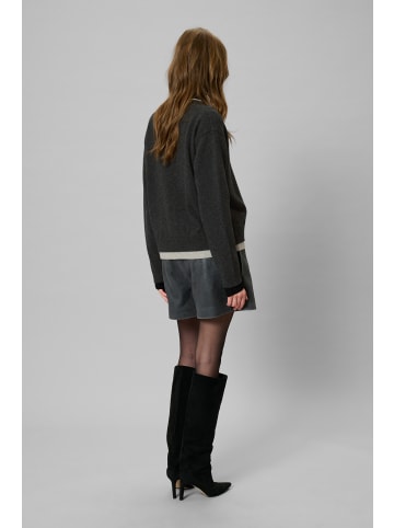 My Essential Wardrobe Strickjacke MWTracy Box fit in Dark Grey Melange