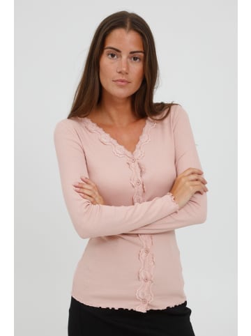 Fransa Strickjacke in rosa