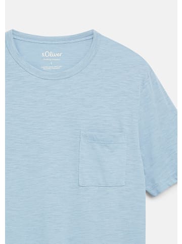 s.Oliver T-Shirt in 50W1_hellblau