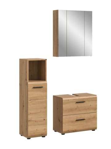 ebuy24 Badmöbelset Ice Eiche 105 x 30 cm