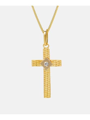 Diamant L'éternel Halskette aus 585 Gelbgold