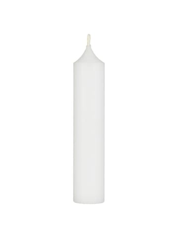 IB Laursen Stabkerze rustikal 11 cm aus Ø 2,2 cm in weiss