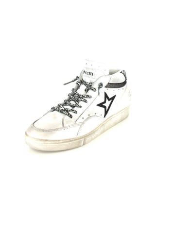 Cetti Sneaker high dirty white silver in Dirty