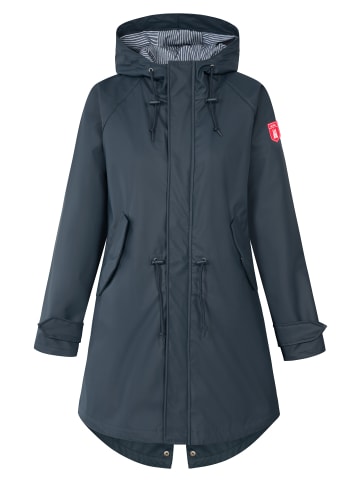 Derbe Regenjacke Traveby Friese in marineblau