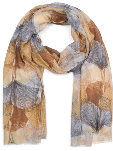 styleBREAKER Schal in Gelb-Braun