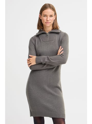 Oxmo Midikleid OXCARRYOLA in Grau