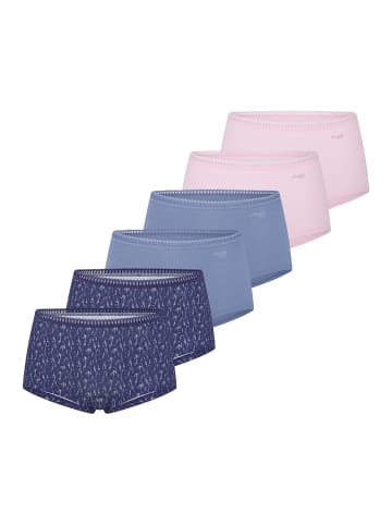 Sloggi Short Slip GO Crush in Rosa / blau