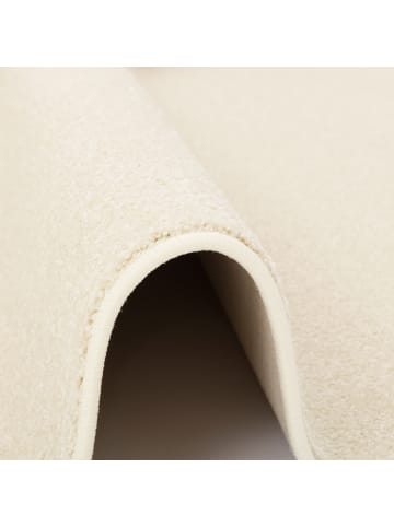 Snapstyle Hochflor Velours Läufer Teppich Luna in Creme