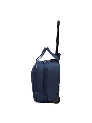 Roncato Easy Office 2.0 2 Rollen Businesstrolley 33 cm Laptopfach blu notte