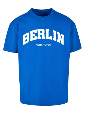 Merchcode Merchcode T-Shirts in cobalt blue