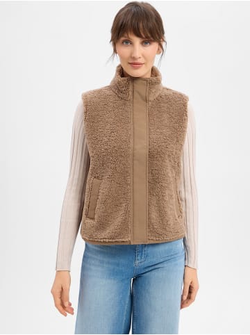 SAMSOE & SAMSOE Weste Safrost in taupe - 0002