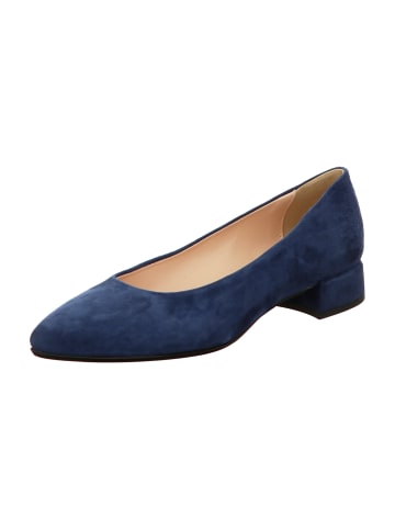 dirndl+bua Flache Pumps in Blau