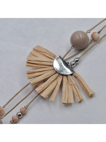 Steuer Modeschmuck Metall in champagner