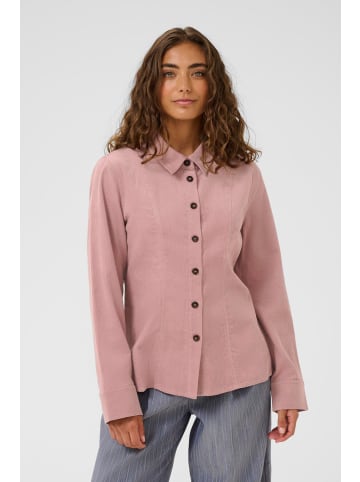 CULTURE Langarm - Hemd CUbetonia Fitted in Woodrose