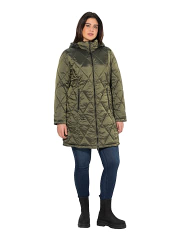 Ulla Popken Funktionsjacke in flaschen grün