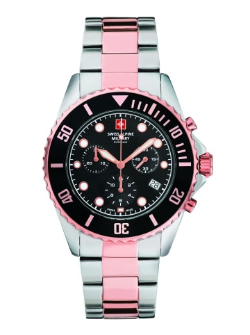 Swiss Alpine Military by Grovana Chronograph für Herren in silber