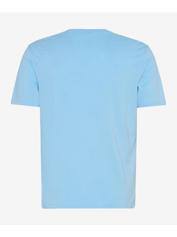 BRAX  T-Shirt in smooth blue