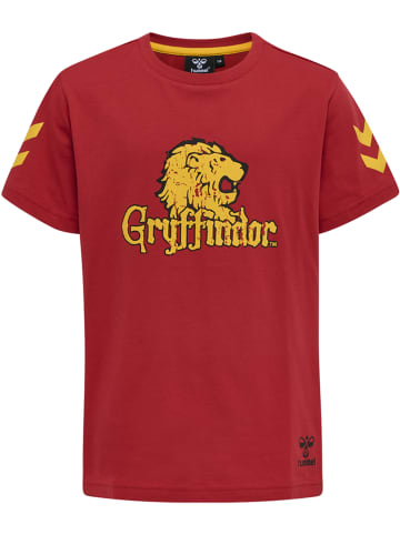 Hummel T-Shirt S/S Hmlharry Potter Tres T-Shirt S/S in SCARLET SAGE