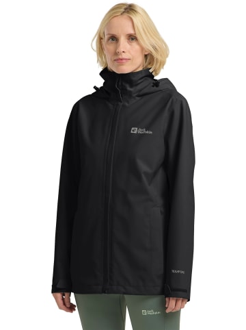 Jack Wolfskin Softshelljacke für Damen in Schwarz