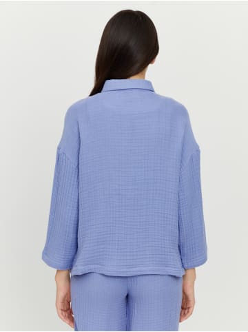 MAZINE Langarmbluse Talima Blouse in blue lilac