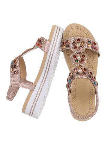 Ital-Design Sandale & Sandalette in Roségold