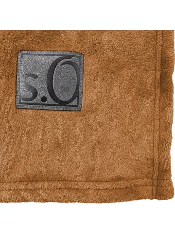 s.Oliver Wohndecke in cognac