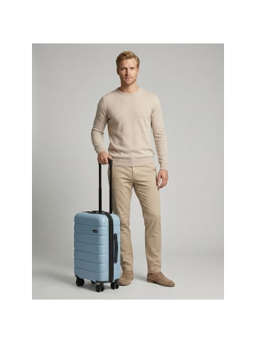 Saxoline Miami 4 Rollen Kabinentrolley S 53 cm in light blue