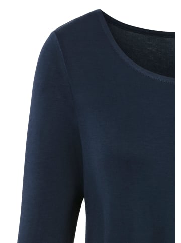 Vivance 3/4-Arm-Shirt in navy