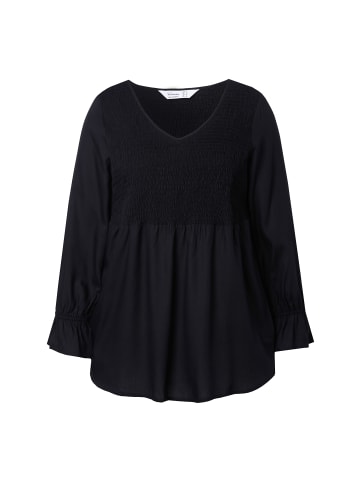 MIAMODA Blusentop in schwarz