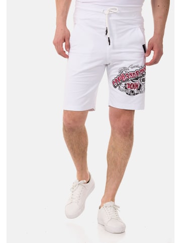 Cipo & Baxx Shorts in WHITE