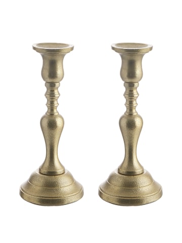 Butlers Stabkerzenhalter BOHEMIAN 2er-Set in Gold