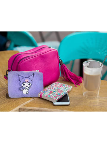 Hello Kitty Kuromi Plüsch Geldbörse mit Karabiner Reißverschluss