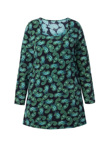 Ulla Popken Longshirt in petrolgrün