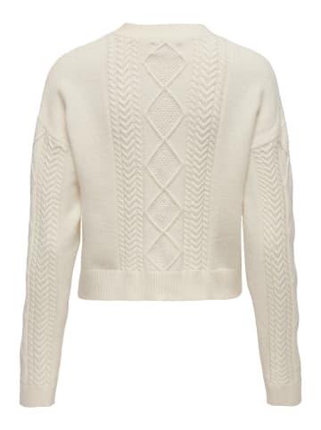 ONLY Strickjacke in Whitecap Gray