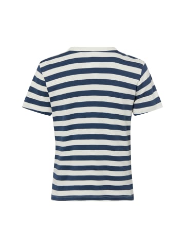 Marie Lund Shirt in indigo ecru - 0004