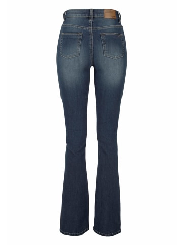 ARIZONA Bootcut-Jeans in dark blue