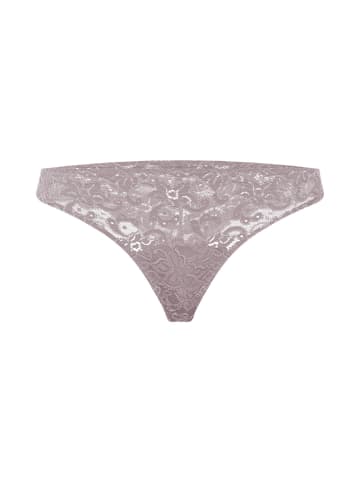Hanro String Moments in stormy rose
