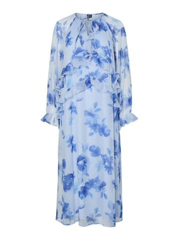 Pieces Maxikleid in Cashmere Blue