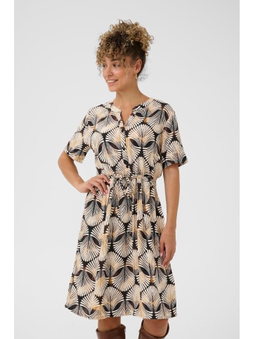 Cream Kleid CRTiah Feminine in Black Brown Shell