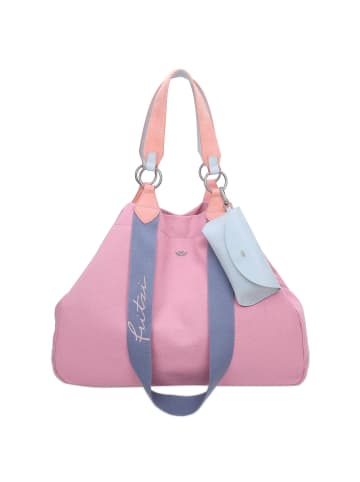 Fritzi aus Preußen Izzy Canvas Shopper Tasche 45 cm in rosy