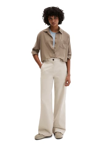 Marc O'Polo Jersey-Bluse loose in Chalky Brown