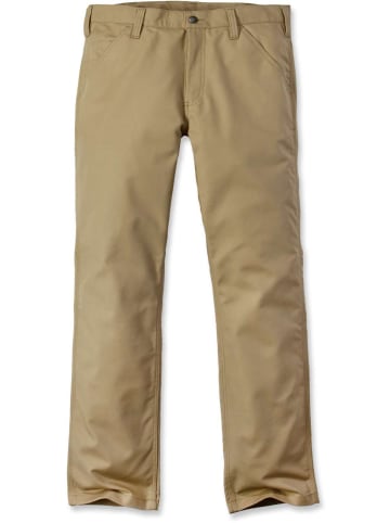 CARHARTT  Arbeitshose "RF Canvas 103109" in Braun