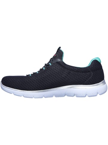 Skechers Freizeitschuhe in marineblau/türkis