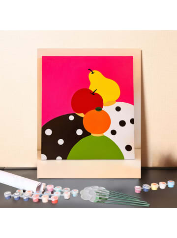 ARTNANAS DIY Malen nach Zahlen Set-"Der fröhliche Obstkopf"