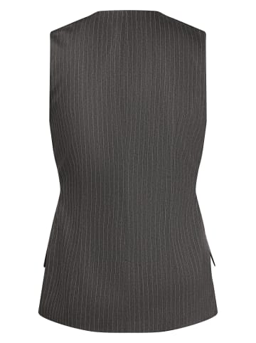 Marie Lund Weste in anthrazit - 0003